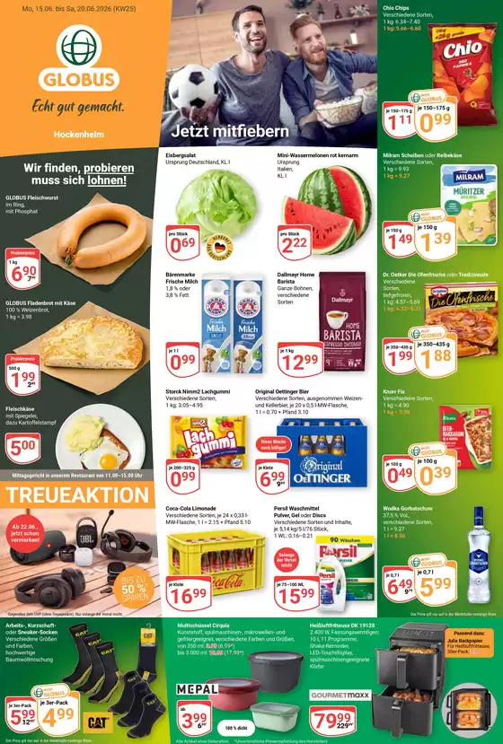 Globus Katalog in Lustadt | Neue Angebote zum Entdecken | 2026-06-15T00:00:00.000Z - 2026-06-20T00:00:00.000Z
