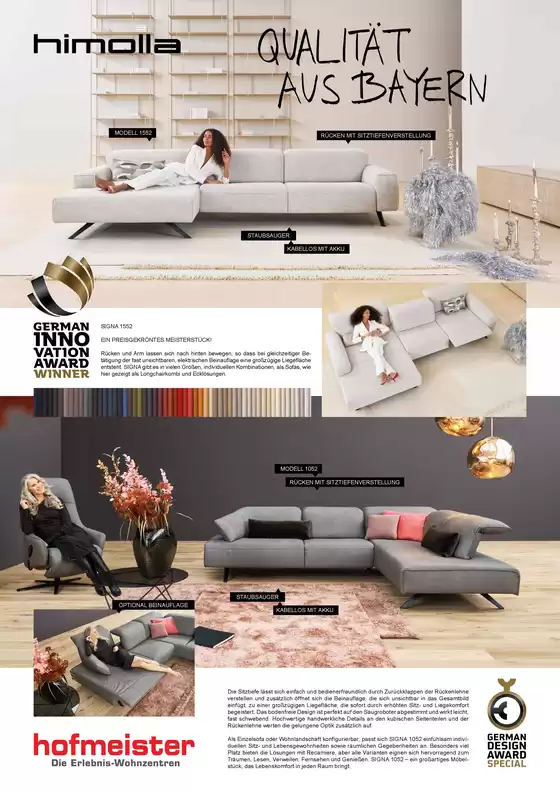 Hofmeister Katalog | Himolla Highlights | 2026-06-19T00:00:00.000Z - 2026-08-31T00:00:00.000Z