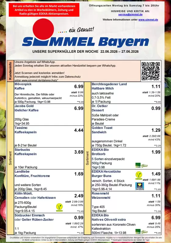 Simmel Katalog | Simmel flugblatt | 2026-06-22T00:00:00.000Z - 2026-06-27T00:00:00.000Z
