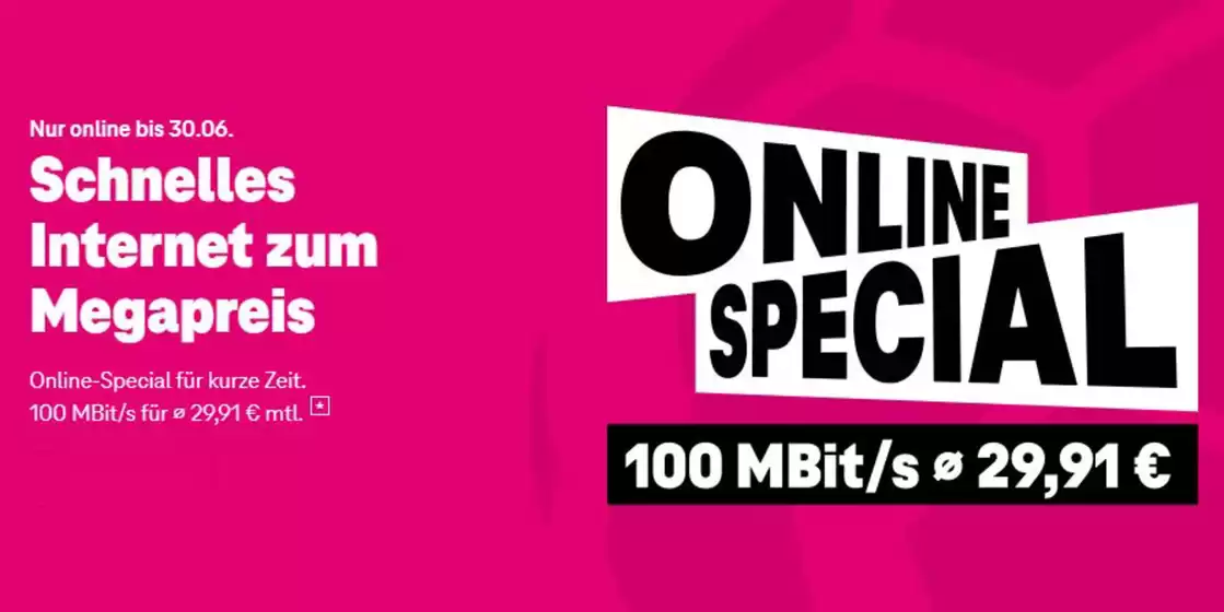Telekom Shop Prospekt | Schnelles Internet Zum Megapreis` | 2026-06-19T00:00:00.000Z - 2026-06-30T00:00:00.000Z