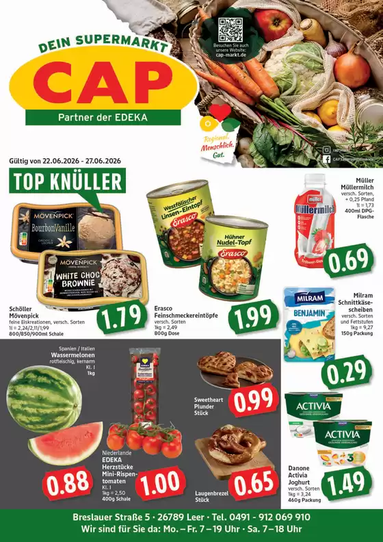 CAP Markt Katalog in Unterensingen | Unsere besten Schnäppchen | 2026-06-22T00:00:00.000Z - 2026-06-27T00:00:00.000Z