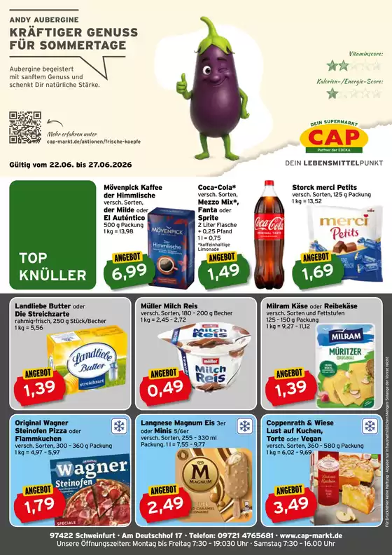 CAP Markt Katalog in Unterensingen | Exklusive Deals für unsere Kunden | 2026-06-22T00:00:00.000Z - 2026-06-27T00:00:00.000Z