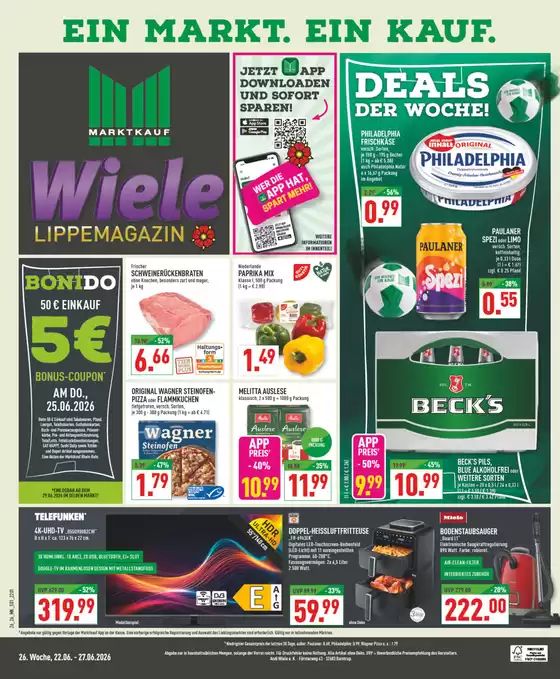 Marktkauf Katalog | Sonderangebote für Sie | 2026-06-22T00:00:00.000Z - 2026-06-27T00:00:00.000Z