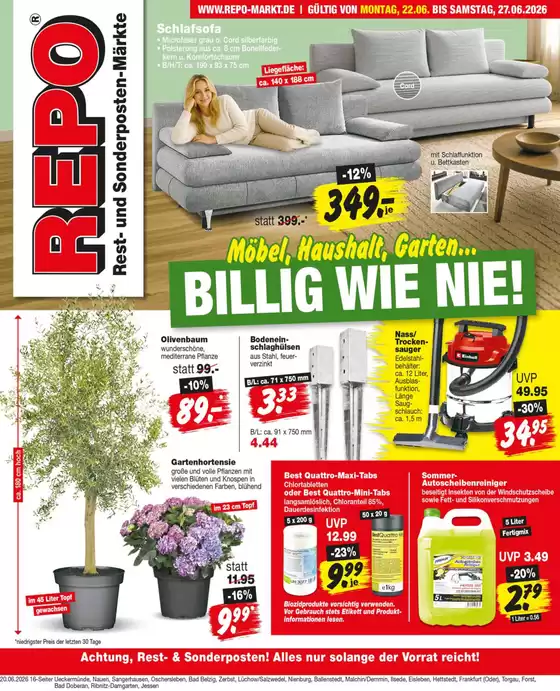 Repo Markt Katalog | Repo Markt katalog | 2026-06-22T00:00:00.000Z - 2026-06-27T00:00:00.000Z