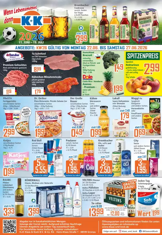 Klaas & Kock Katalog | Klaas Kock flugblatt | 2026-06-11T00:00:00.000Z - 2026-07-19T00:00:00.000Z