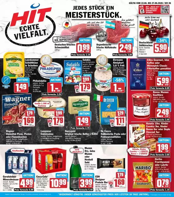 Hit Markt Katalog | Top-Deals und Rabatte | 2026-06-22T00:00:00.000Z - 2026-06-27T00:00:00.000Z