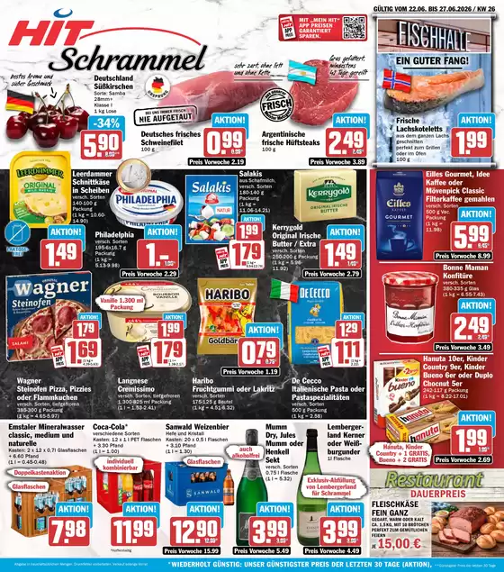 Hit Markt Prospekt | Attraktive Angebote entdecken | 2026-06-22T00:00:00.000Z - 2026-06-27T00:00:00.000Z