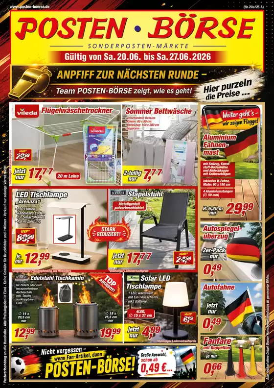 Posten Börse Katalog in Nürnberg | Pb hz 2026 nr20a | 2026-06-20T00:00:00.000Z - 2026-06-27T00:00:00.000Z