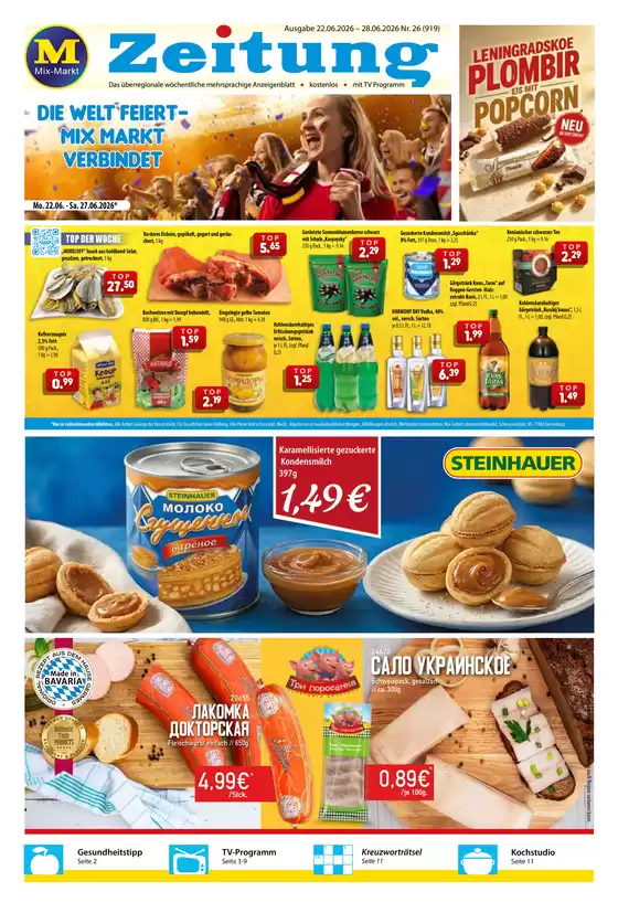 Mix Markt Katalog | Mmz aktuell | 2026-06-22T00:00:00.000Z - 2026-06-28T00:00:00.000Z