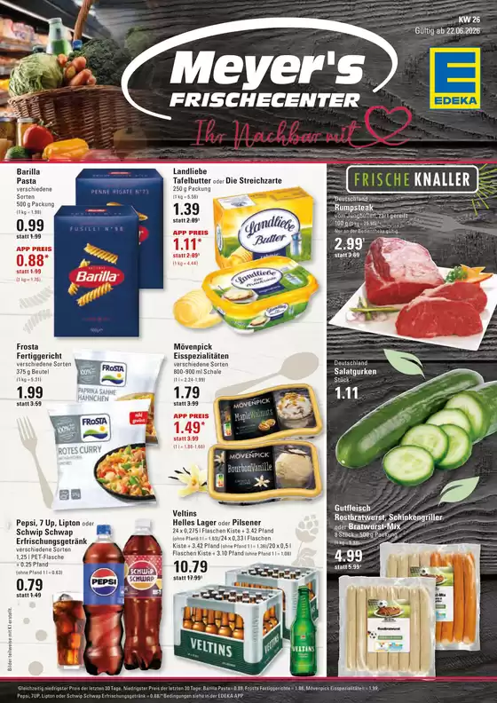 Meyer's Frischemarkt Katalog | Endversion Meyer KW 26 2026 compressed | 2026-06-22T00:00:00.000Z - 2026-06-22T00:00:00.000Z