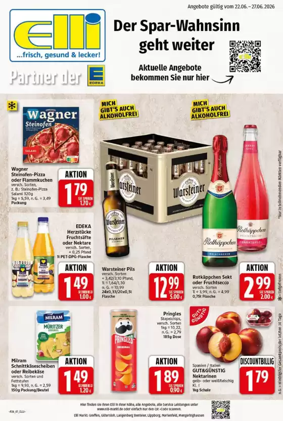Elli Markt Katalog | Elli Markt flugblatt | 2026-06-22T00:00:00.000Z - 2026-06-27T00:00:00.000Z