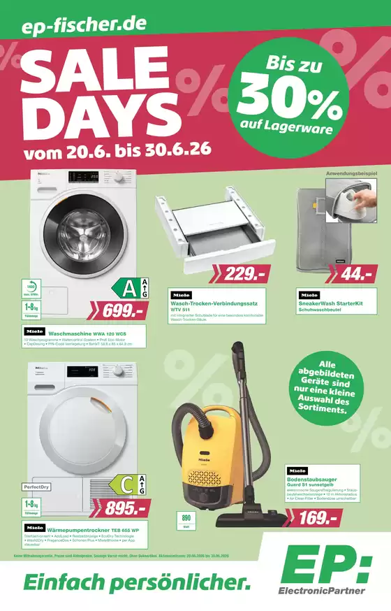 Electronic Partner EP Katalog in Wallenhorst | Top-Angebote für alle Schnäppchenjäger | 2026-06-22T00:00:00.000Z - 2026-06-30T00:00:00.000Z
