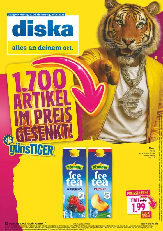 diska Katalog | Diska flugblatt | 2026-06-22T00:00:00.000Z - 2026-06-27T00:00:00.000Z