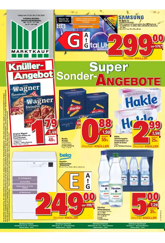 Marktkauf Katalog | Top-Deals und Rabatte | 2026-06-22T00:00:00.000Z - 2026-06-27T00:00:00.000Z