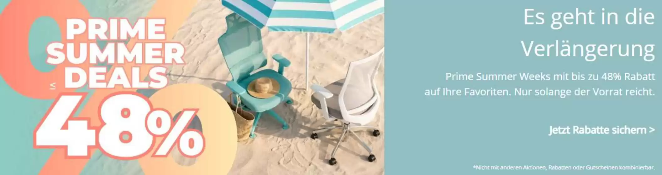 Buerostuhl24 Katalog | Prime Summer Deals 48%  | 2026-06-25T00:00:00.000Z - 2026-07-08T00:00:00.000Z