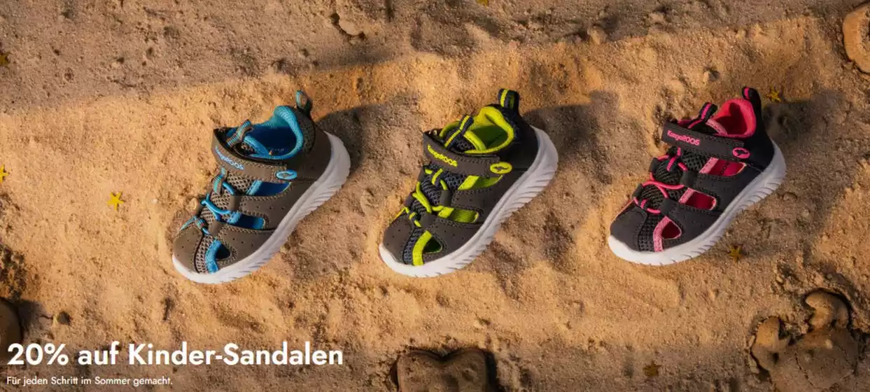 KangaROOS Katalog in Pritzwalk | 20% Auf Kinder-Sandalen | 2026-06-26T00:00:00.000Z - 2026-07-11T00:00:00.000Z