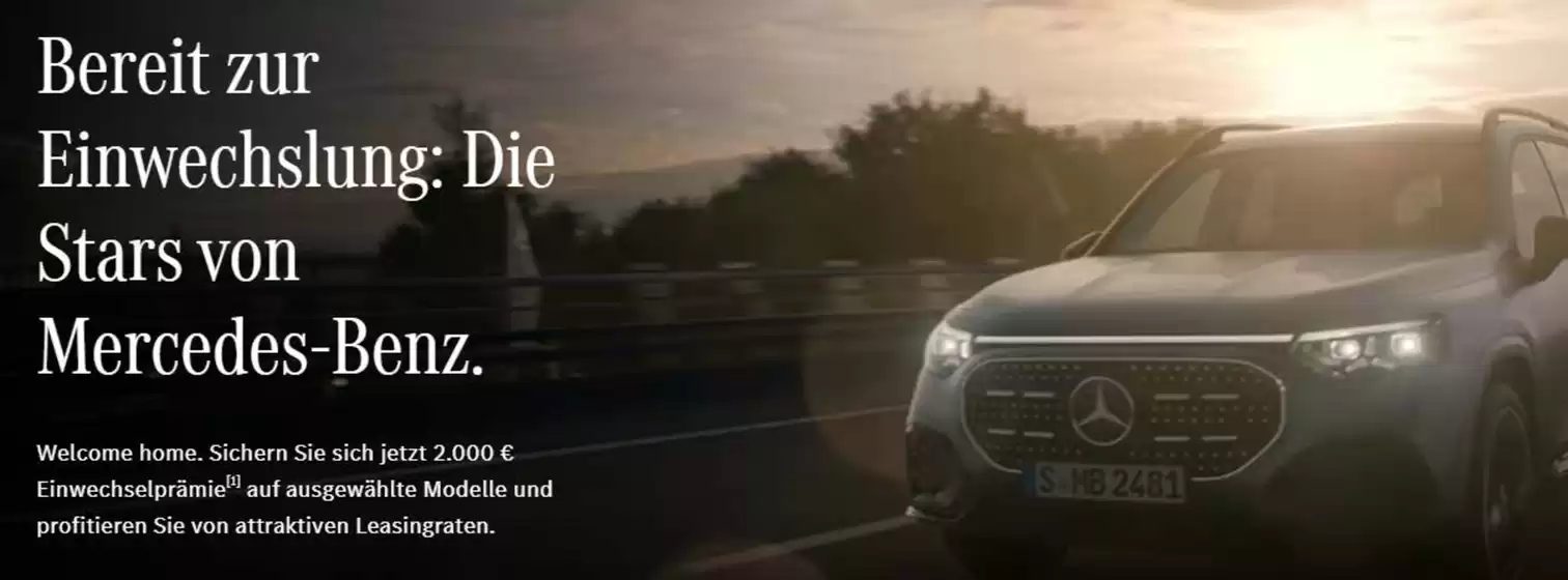 Mercedes-Benz Katalog | Bereit Zur Einwechslung: Die Stars Von Mercedes-Benz | 2026-06-26T00:00:00.000Z - 2026-07-22T00:00:00.000Z