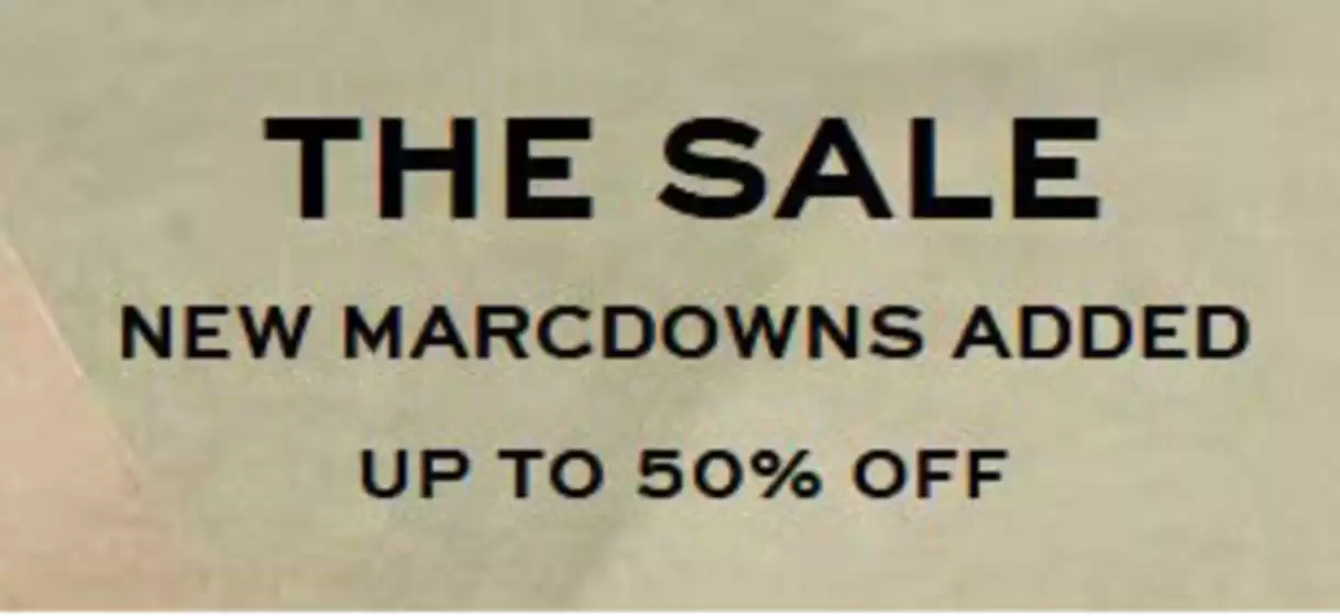 Marc Jacobs Katalog | The Sale  | 2026-06-26T00:00:00.000Z - 2026-07-10T00:00:00.000Z