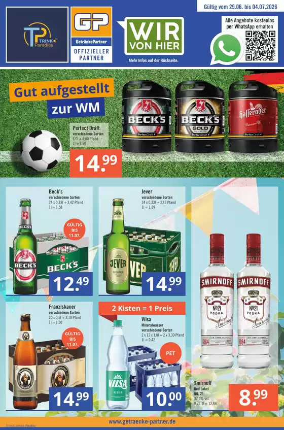GetränkePartner Katalog | Unsere besten Schnäppchen | 2026-06-29T00:00:00.000Z - 2026-07-04T00:00:00.000Z