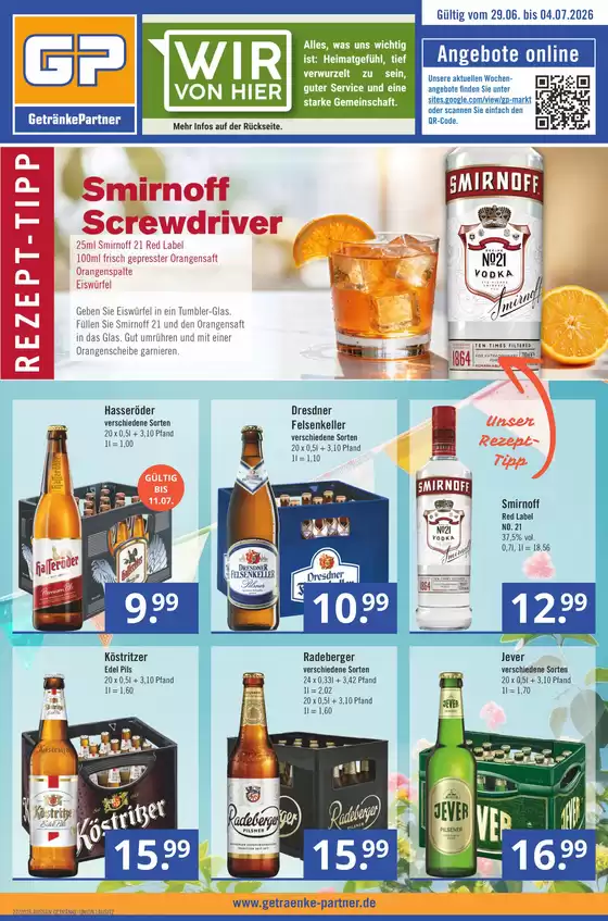 GetränkePartner Katalog | Exklusive Deals und Schnäppchen | 2026-06-29T00:00:00.000Z - 2026-07-04T00:00:00.000Z