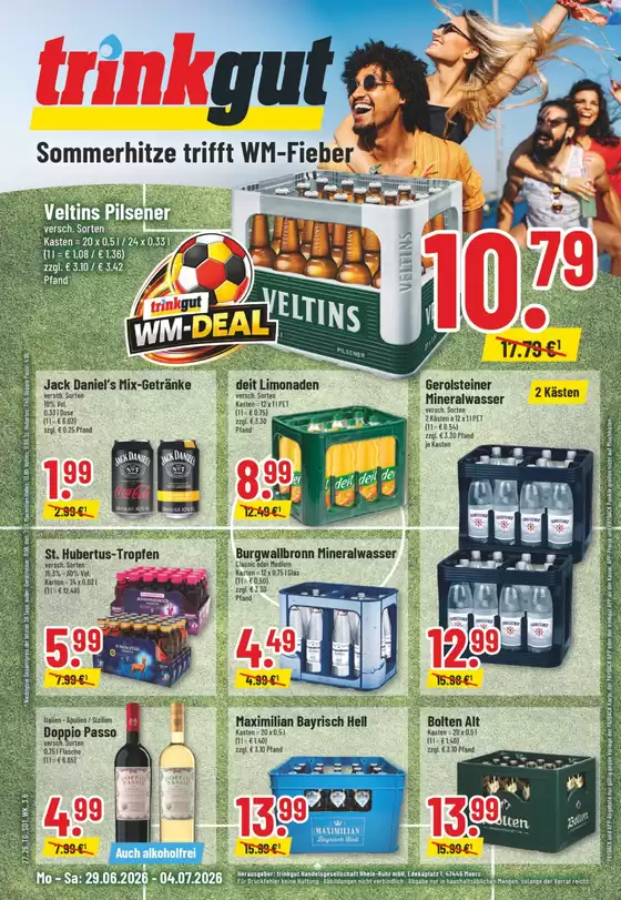 trinkgut Katalog | Tolles Angebot für alle Kunden | 2026-06-29T00:00:00.000Z - 2026-06-29T00:00:00.000Z