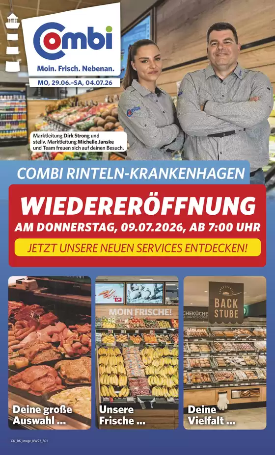 Combi Markt Katalog | Tolle Rabatte auf ausgewählte Produkte | 2026-06-29T00:00:00.000Z - 2026-07-04T00:00:00.000Z