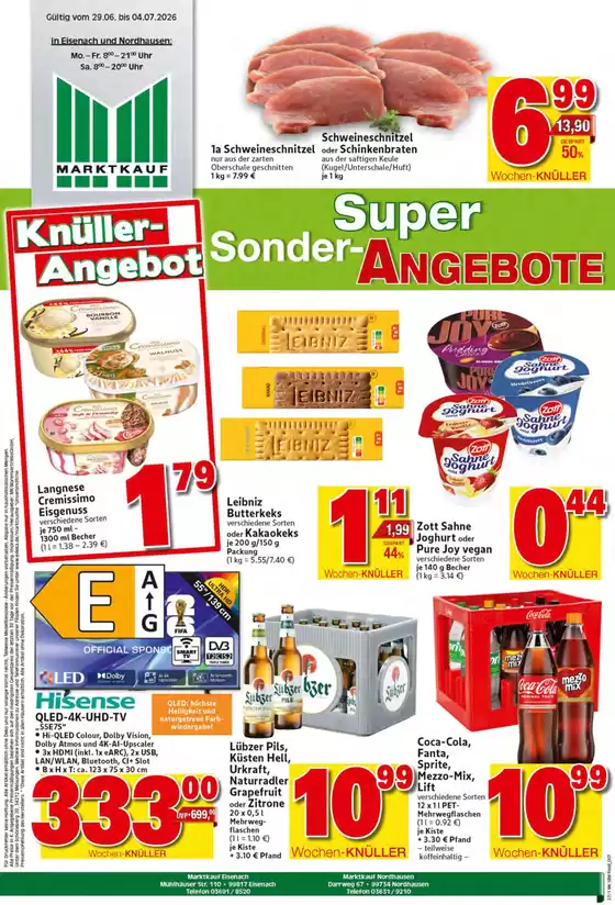 Marktkauf Katalog | Exklusive Schnäppchen | 2026-06-29T00:00:00.000Z - 2026-07-04T00:00:00.000Z