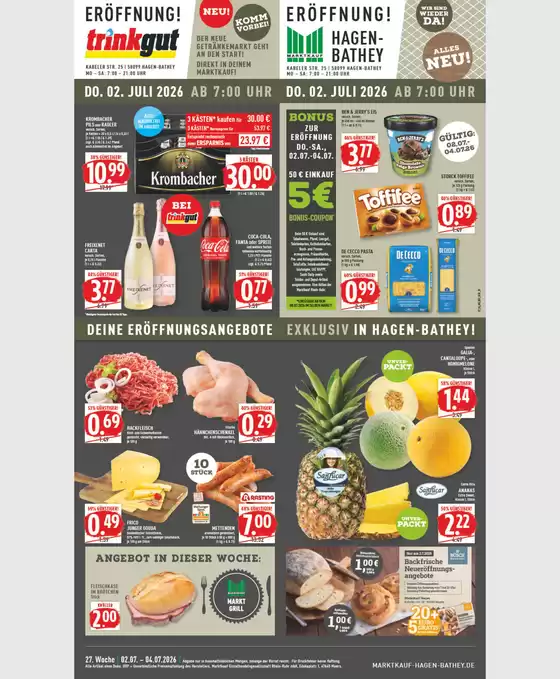 Marktkauf Katalog | Aktuelle Schnäppchen und Angebote | 2026-07-02T00:00:00.000Z - 2026-07-07T00:00:00.000Z