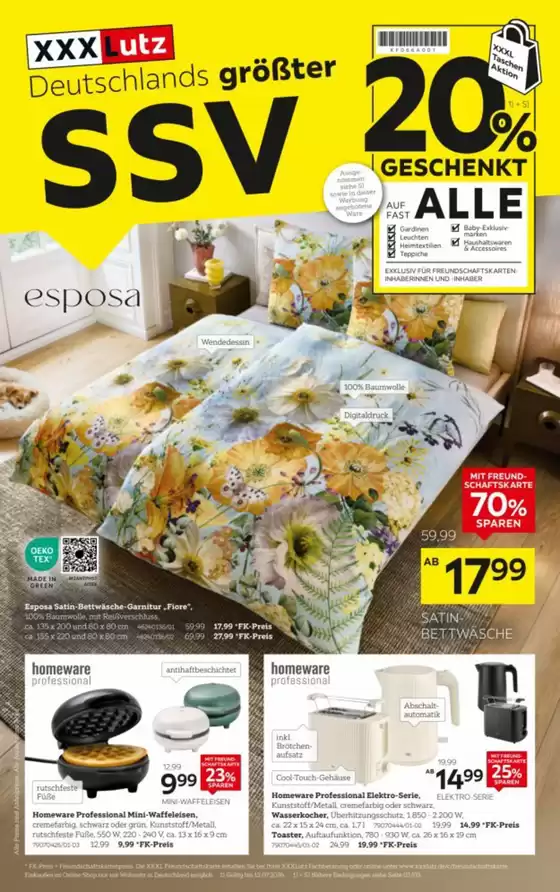 XXXLutz Katalog in Heidenheim (Bayern) | Deutschlands größter SSV | 2026-06-29T00:00:00.000Z - 2026-07-12T00:00:00.000Z