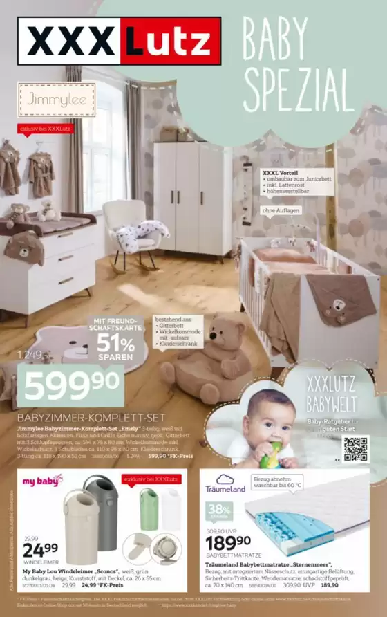 XXXLutz Katalog | Baby Spezial | 2026-06-29T00:00:00.000Z - 2026-07-18T00:00:00.000Z