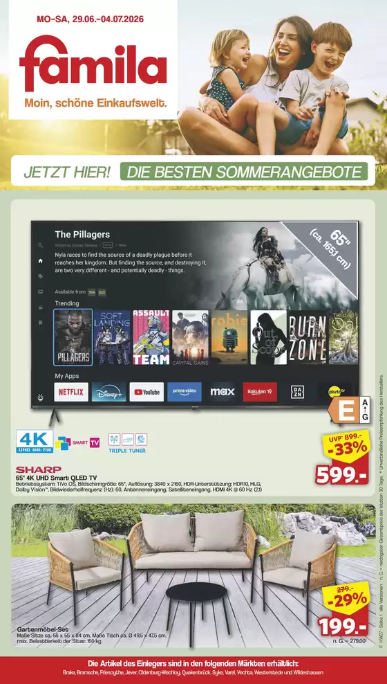 famila Nordwest Katalog | Sonderangebote | 2026-06-29T00:00:00.000Z - 2026-07-04T00:00:00.000Z