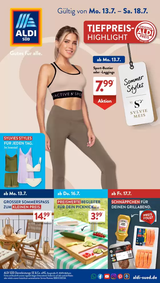 Aldi Süd Katalog in Presseck | Tolle Rabatte auf ausgewählte Produkte | 2026-07-13T00:00:00.000Z - 2026-07-18T00:00:00.000Z