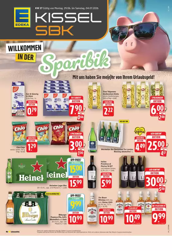 Edeka Kissel SBK Katalog | Edeka Kissel SBK flugblatt | 2026-06-29T00:00:00.000Z - 2026-07-04T00:00:00.000Z