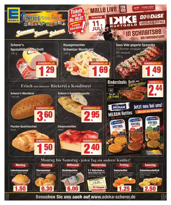 Edeka Scherer Katalog | Flugblatt KW28 2026 | 2026-06-30T00:00:00.000Z - 2026-07-09T00:00:00.000Z