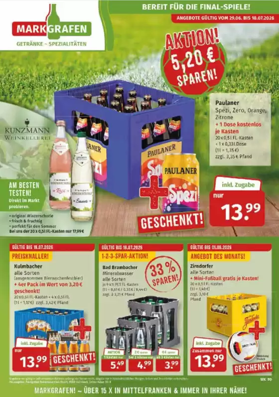 Markgrafen Katalog | Aktion ! | 2026-07-01T00:00:00.000Z - 2026-07-18T00:00:00.000Z