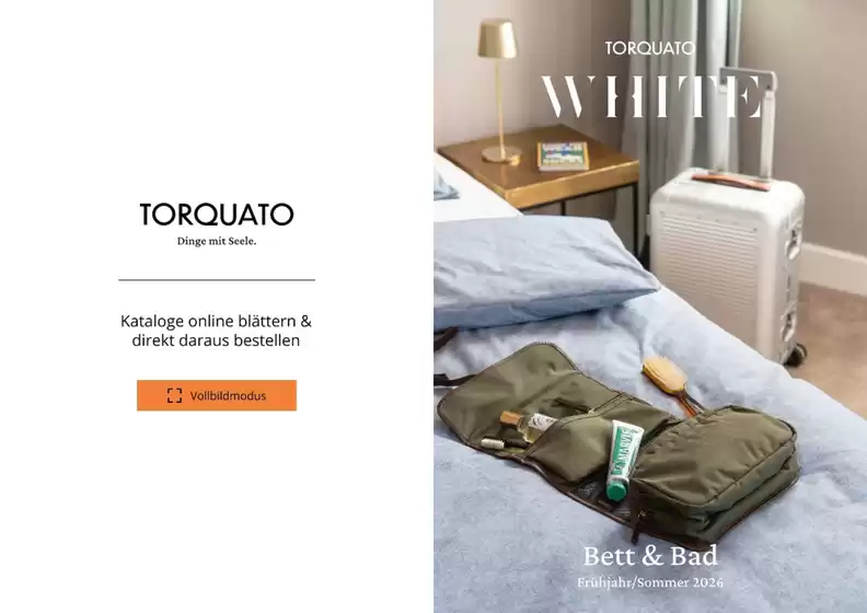 Torquato Katalog in Koblenz | Kataloge Online Blattern & Direkt Daraus Bastellen | 2026-07-01T00:00:00.000Z - 2026-08-31T00:00:00.000Z