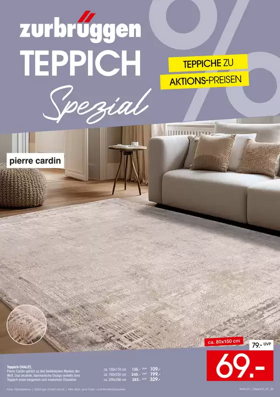 Zurbrüggen Katalog | Teppich Spezial | 2026-07-02T00:00:00.000Z - 2026-07-17T00:00:00.000Z