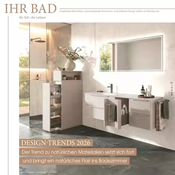 Zurbrüggen Katalog | Bad Design Trends | 2026-01-01T00:00:00.000Z - 2026-12-31T00:00:00.000Z