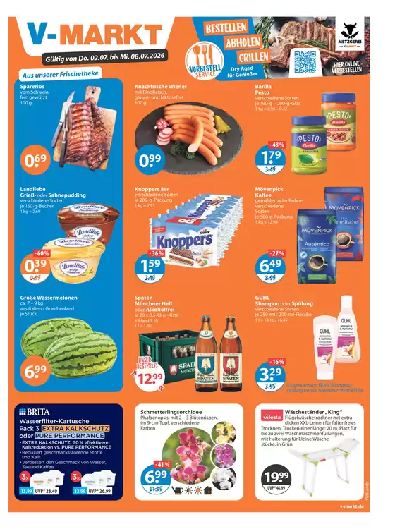 V Markt Katalog | Top-Angebote für Sparfüchse | 2026-07-02T00:00:00.000Z - 2026-07-08T00:00:00.000Z