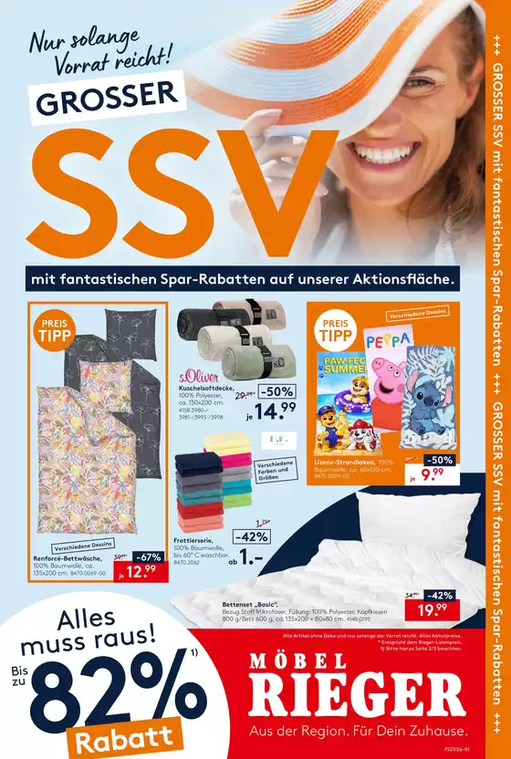Möbel Rieger Katalog | Tolles Angebot für alle Kunden | 2026-07-01T00:00:00.000Z - 2026-07-07T00:00:00.000Z