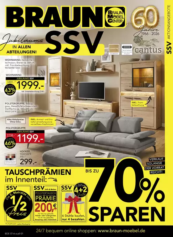 Möbel Braun Katalog | Angebote -- | 2026-07-02T00:00:00.000Z - 2026-07-25T00:00:00.000Z