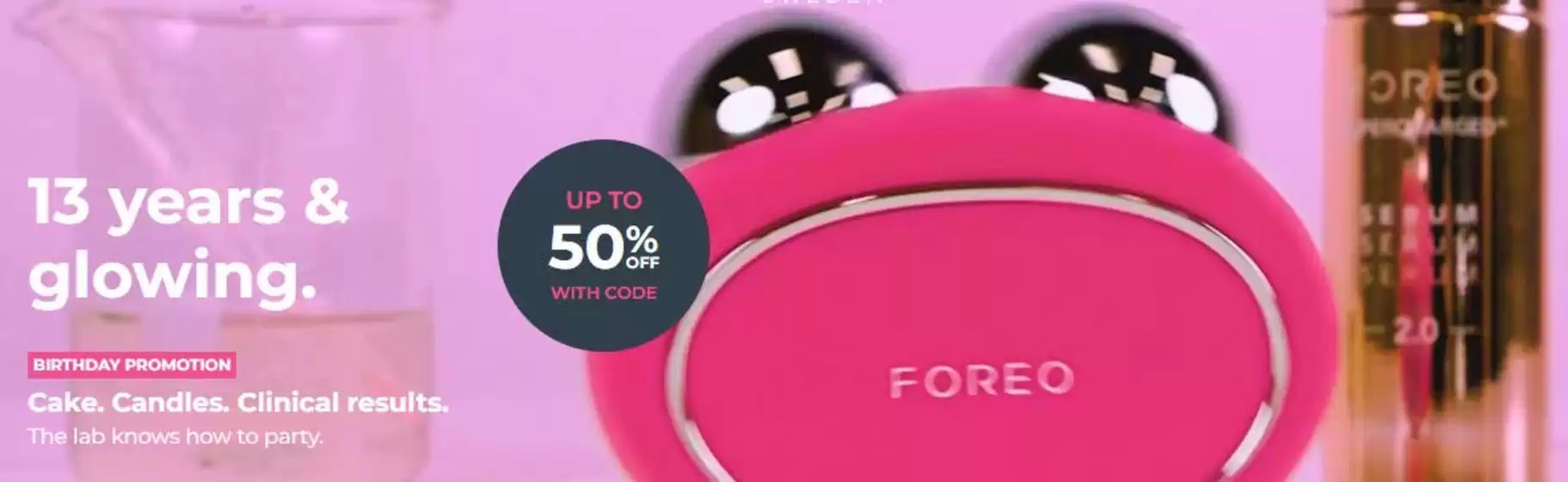 Foreo Katalog | 13 Years & Glowing. | 2026-07-03T00:00:00.000Z - 2026-07-21T00:00:00.000Z