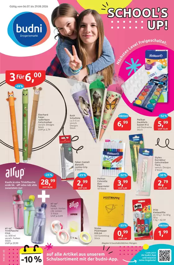 Budni Katalog | Rabatte und Aktionen | 2026-07-06T00:00:00.000Z - 2026-08-29T00:00:00.000Z