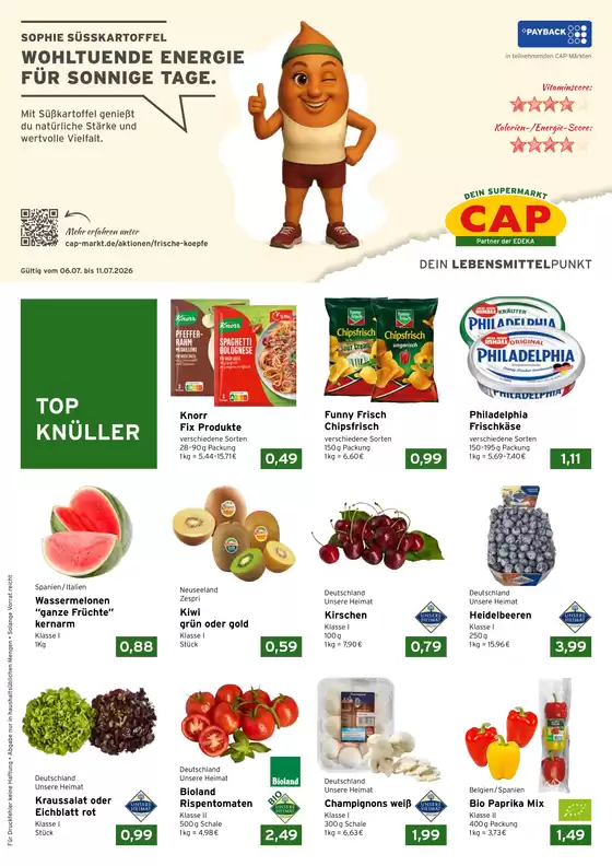 CAP Markt Katalog in Bothel | Aktuelle Schnäppchen und Angebote | 2026-07-06T00:00:00.000Z - 2026-07-11T00:00:00.000Z