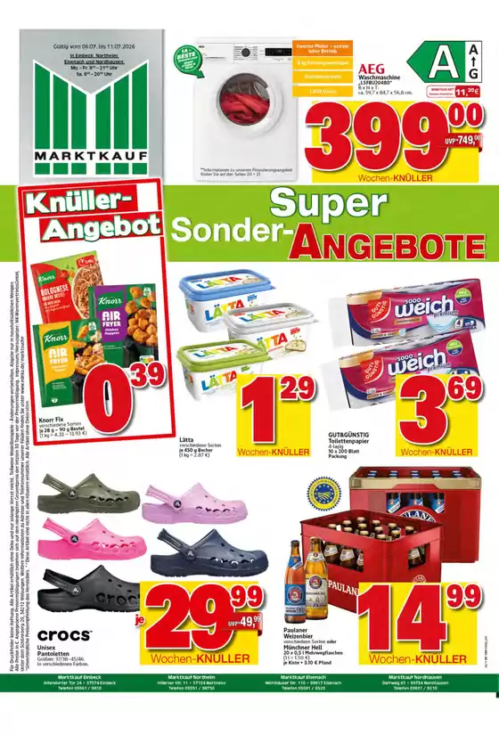 Marktkauf Katalog | Unsere besten Angebote für Sie | 2026-07-06T00:00:00.000Z - 2026-07-11T00:00:00.000Z