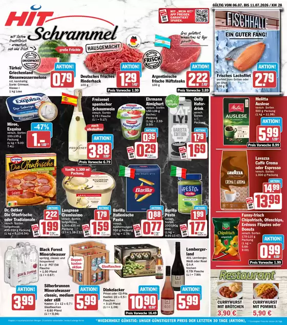 Hit Markt Katalog | Unsere besten Deals für Sie | 2026-07-06T00:00:00.000Z - 2026-07-11T00:00:00.000Z