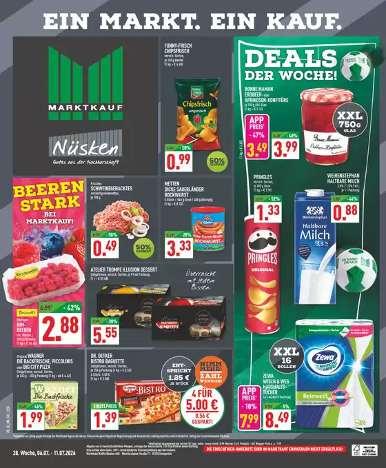 Marktkauf Katalog | Aktuelle Sonderaktionen | 2026-07-06T00:00:00.000Z - 2026-07-11T00:00:00.000Z
