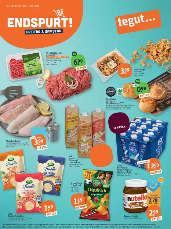 tegut Katalog | Angebote der Woche! tegut | 2026-07-10T00:00:00.000Z - 2026-07-11T00:00:00.000Z