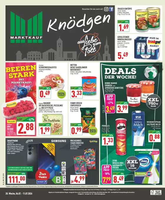 Marktkauf Katalog | Jetzt sparen mit unseren Deals | 2026-07-06T00:00:00.000Z - 2026-07-11T00:00:00.000Z