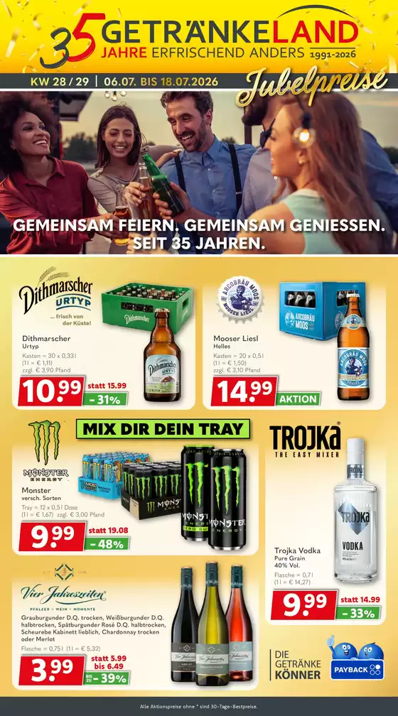 Getränkeland Katalog | Getränkeland Angebote | 2026-07-06T00:00:00.000Z - 2026-07-18T00:00:00.000Z